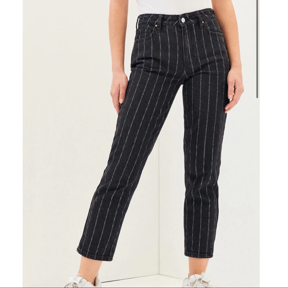 Pacsun high waisted black mom jeans